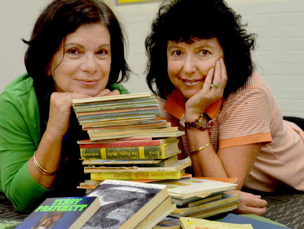 BOOK WORMS: Zonta members Rosa Hardy and Rhonda Betts are preparing for the book fair with a large selection of second-hand books. BOOK WORMS: Zonta members Rosa Hardy and Rhonda Betts are preparing for the book fair with a large selection of second-hand books.